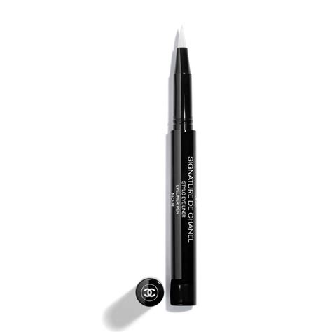 signature de chanel stylo eyeliner|chanel liquid eyeliner signature.